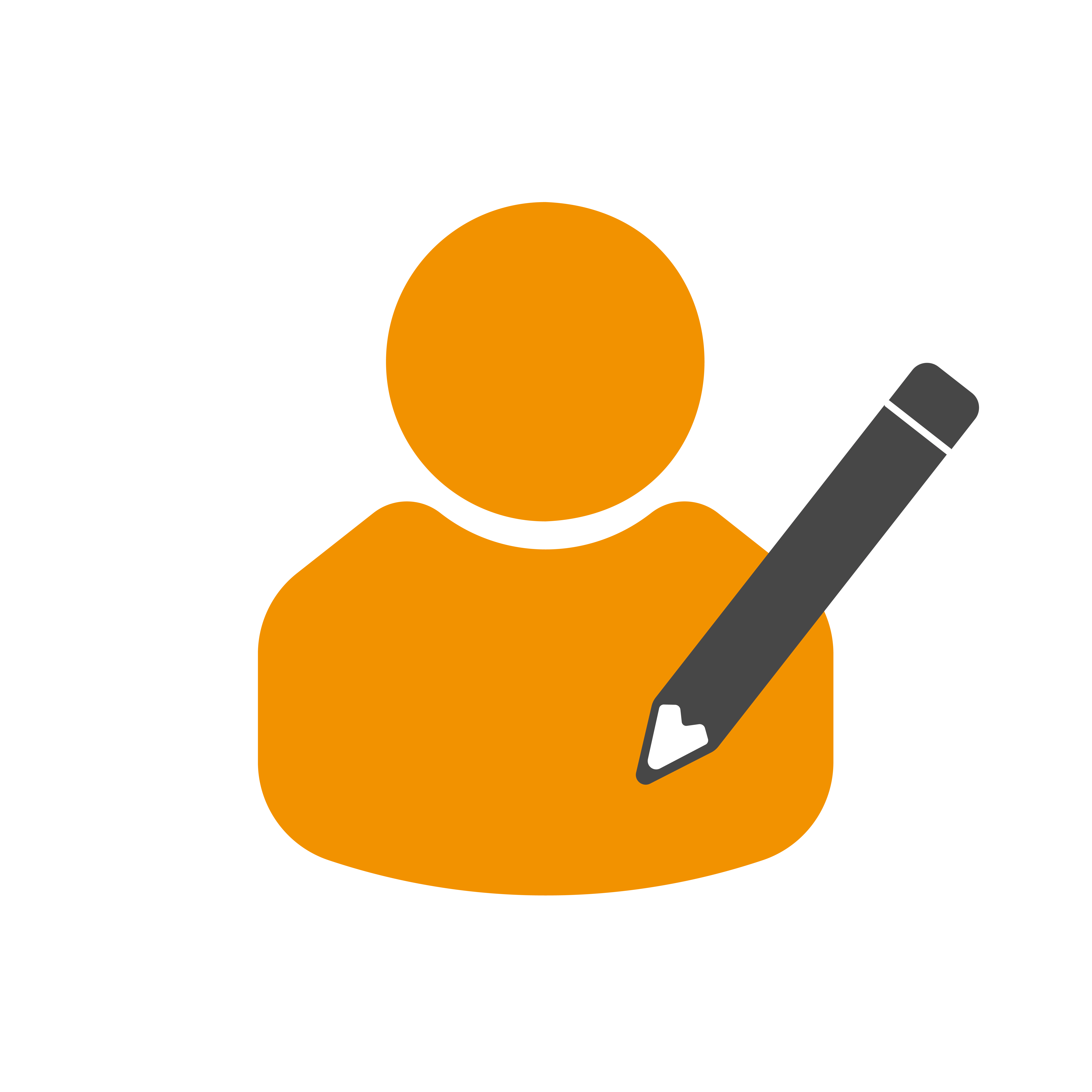 Symbolbild: Mensch und Stift