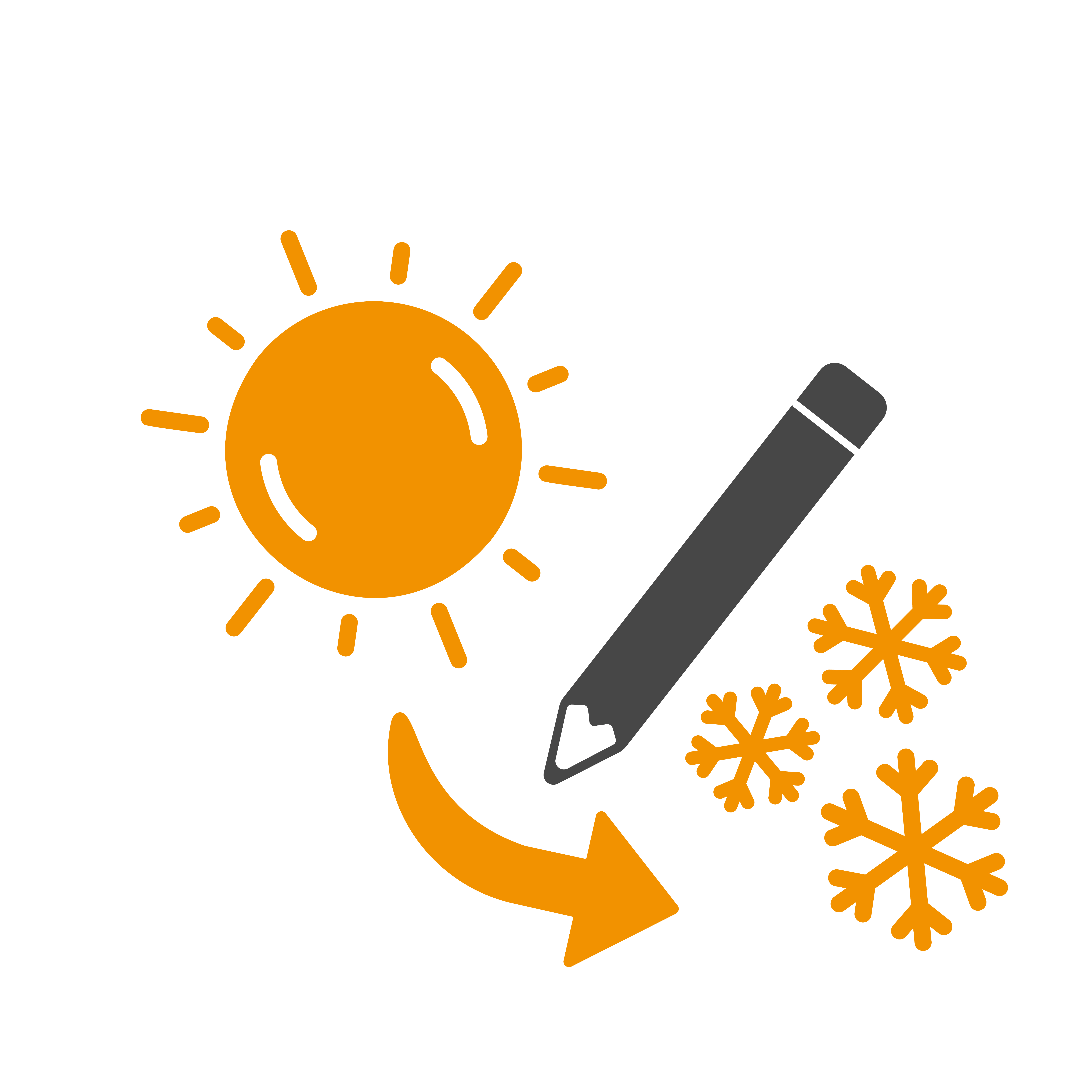 Symbolbild: Sonne und Schnee