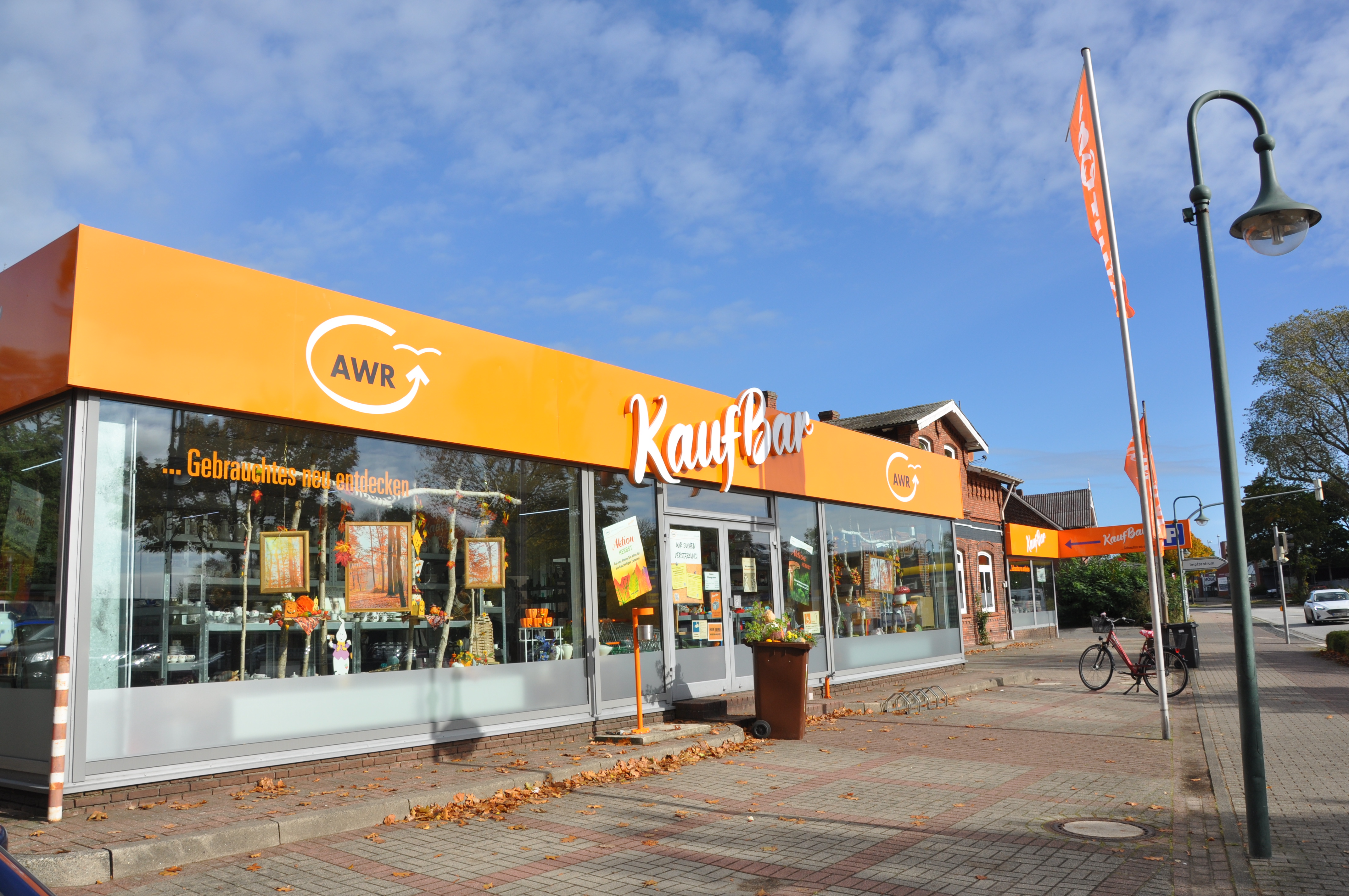 Bild vom Eingang der AWR-KaufBar