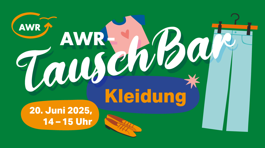 Symbolbild zur Ankündigung der AWR-TauschBar