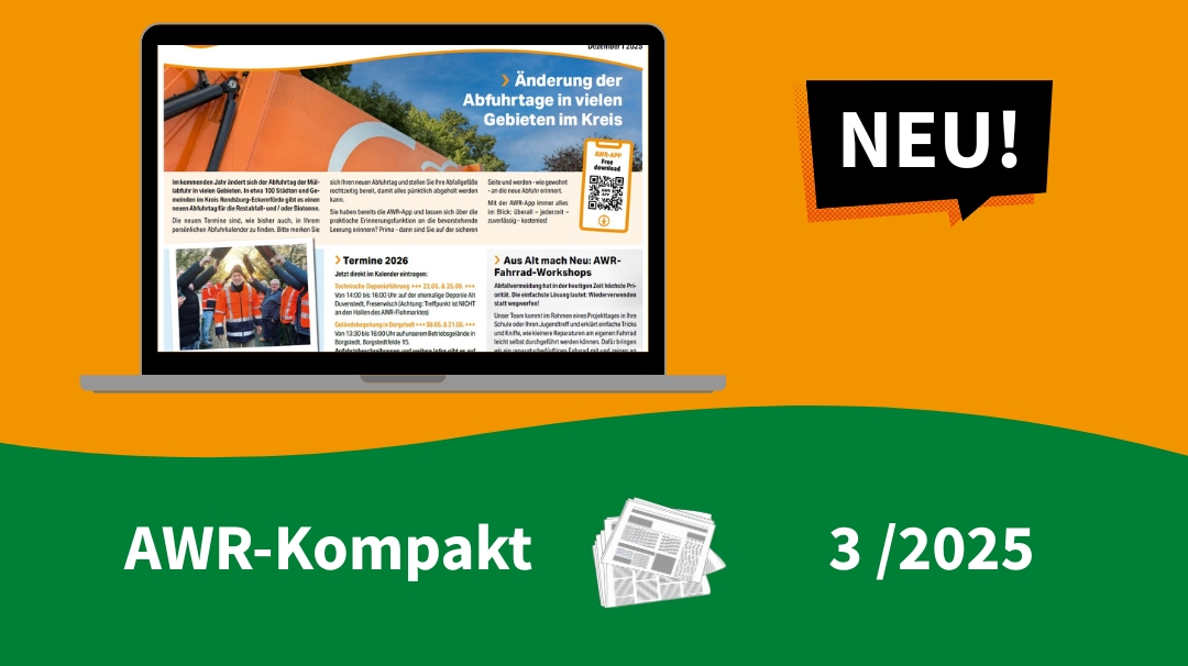 Die AWR-Kompakt ist da!