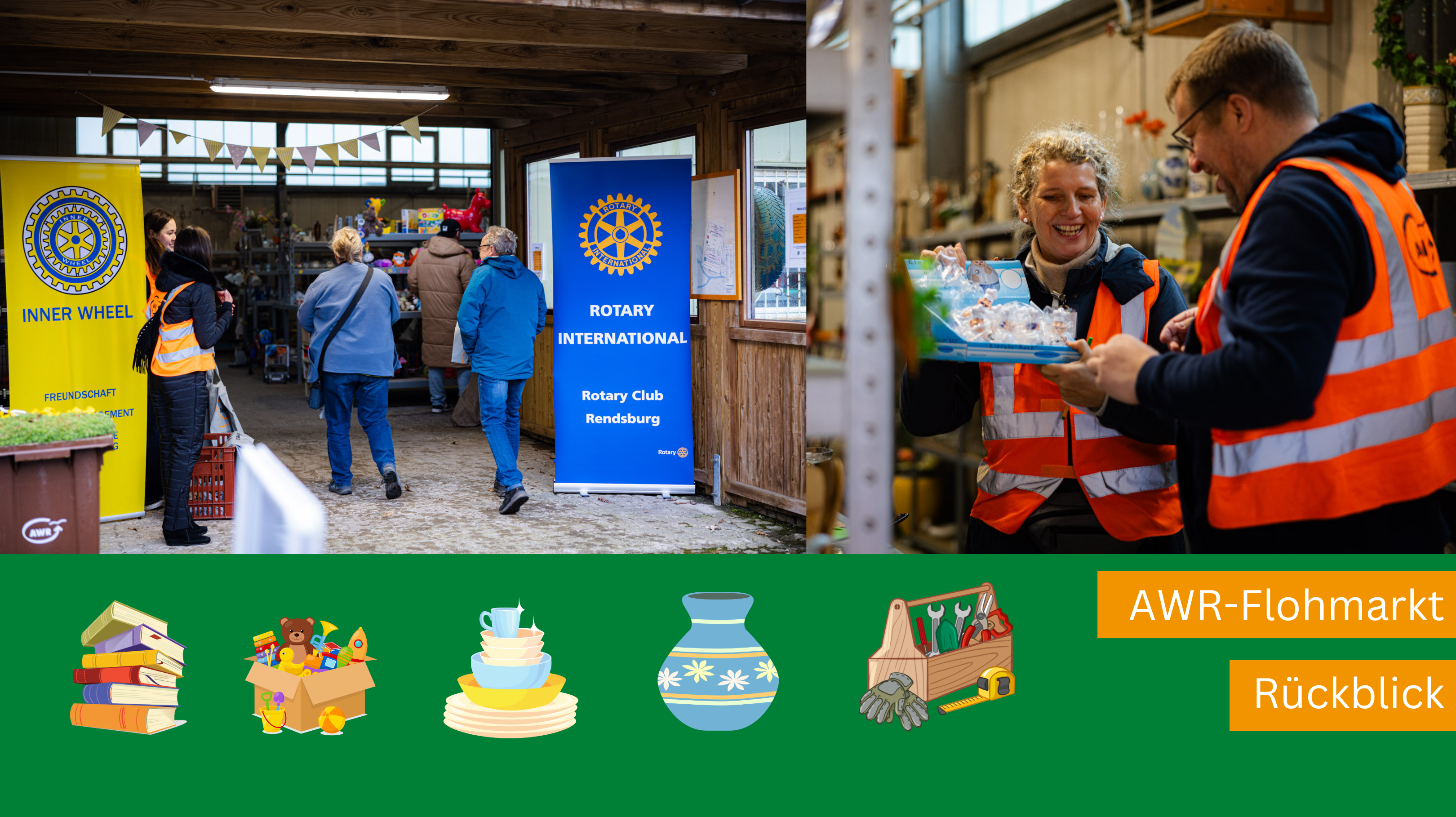 Der erste Flohmarkt des Jahres
