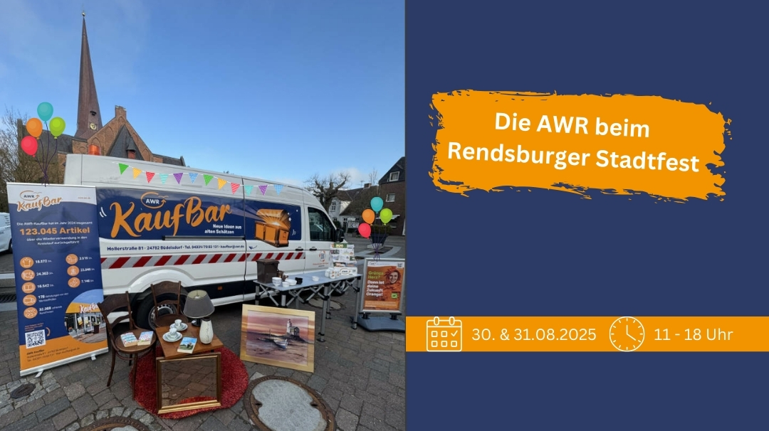 Die AWR beim Rendsburger Herbst am 30.& 31.08.2025