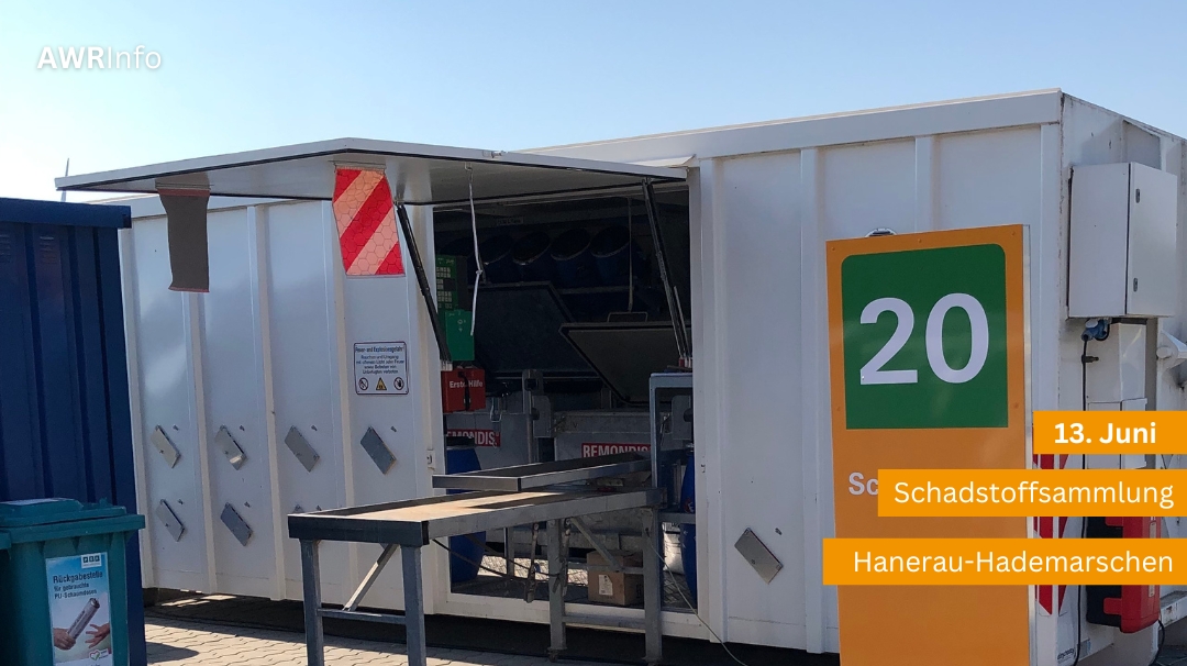 Schadstoffsammlung in Hanerau-Hademarschen