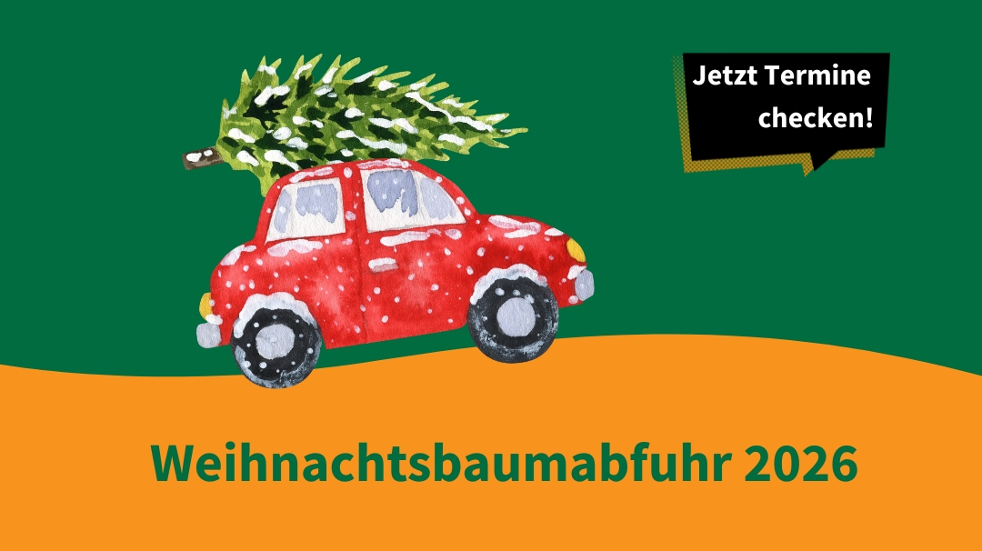 Termine der Weihnachtsbaumabfuhr 