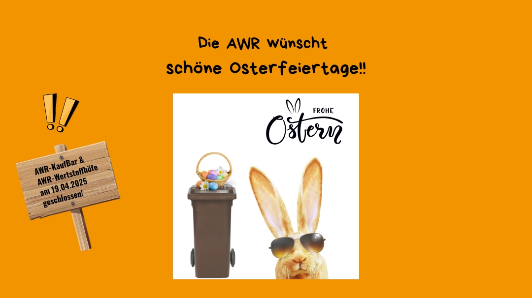 Die AWR wünscht frohe Ostern!