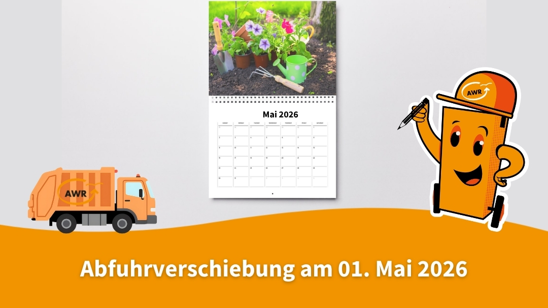 Abfuhrverschiebung am 01. Mai 2026