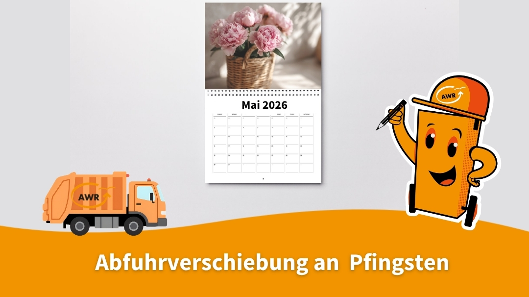 Abfuhrverschiebung an Pfingsten