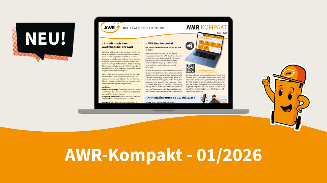 Die neuste Ausgabe der AWR-Kompakt ist da!