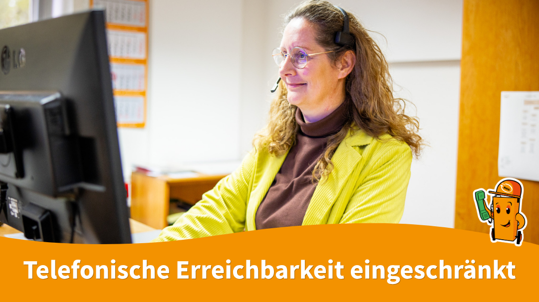 Telefonische Erreichbarkeit am 17. Juni eingeschränkt