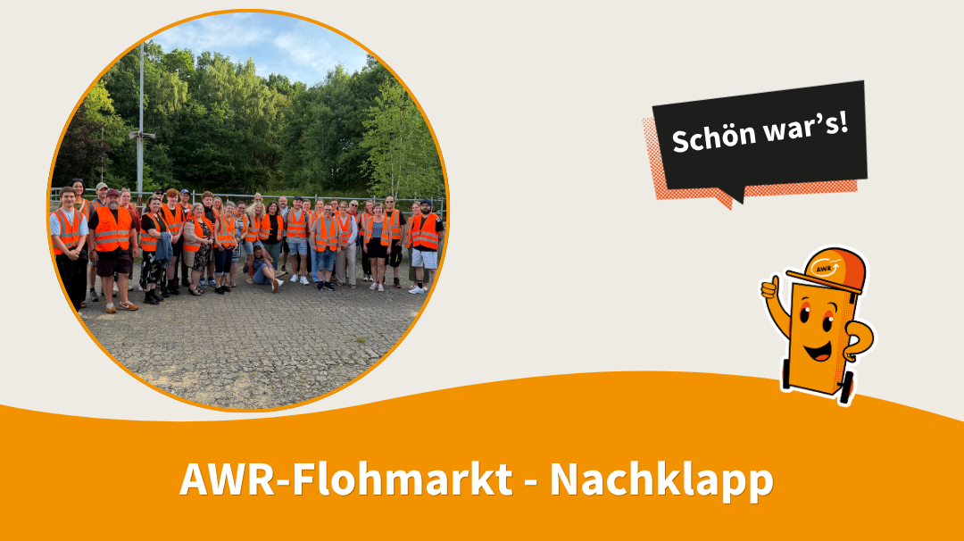 AWR-Flohmarkt am 21.06.2026