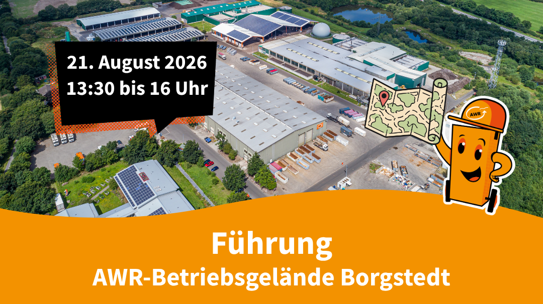 Führung über das Betriebsgelände der AWR in Borgstedt