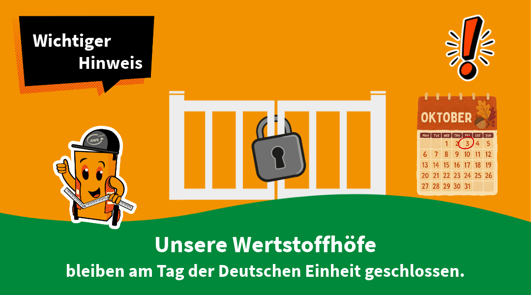 Wertstoffhöfe geschlossen