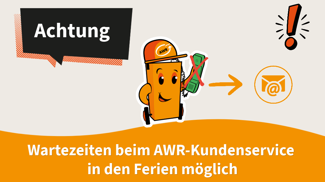 AWR-Kundenservice: wir sind für Sie da!
