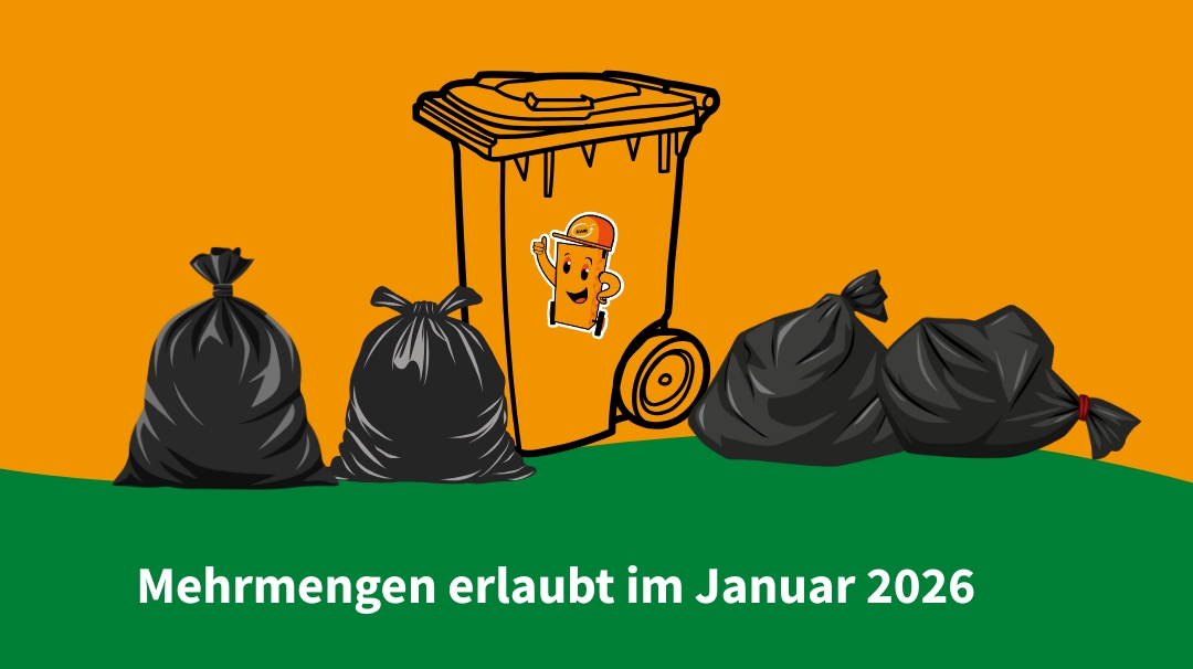 Bio- und Restabfallabfuhr Januar 2026