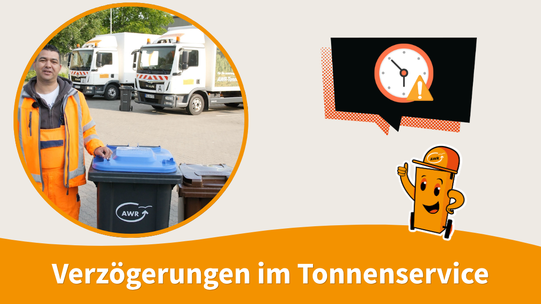 Verzögerungen im Tonnenservice 